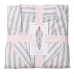 Піжама Victoria's Secret Flannel Long PJ Set, Рожево-блакитна смужка