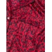Піжама Сатин Victoria’s Secret Satin Long Pajama Set, Червона з леопардовим принтом