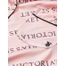 Піжама Сатин Victoria’s Secret Satin Long Pajama Set, Персикова з лого VS