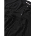 Піжама Victoria’s Secret Glow Waffle Henley And Jogger Set, Чорна