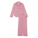 Піжама Victoria’s Secret Modal Long Pajama Set, Пудрова