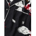 Піжама Victoria's Secret Flannel Long PJ Set, Чорна з лебедями