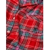 Піжама Victoria's Secret Flannel Long PJ Set, Червона клітинка, New