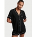 Піжама Victoria’s Secret Modal Short Pajama Set, Чорна
