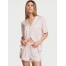 Піжама Victoria’s Secret Modal Short Pajama Set, рожева полоска