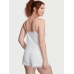 Піжама Victoria's Secret Lace-Trim Pointelle Cami & Shorts Set, Біла