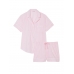 Піжама у смужку Victoria’s Secret Cotton Short Pajama Set, Pretty Blossom Stripe