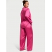 Піжама Сатин Victoria’s Secret Satin Long Pajama Set, Luscious Rose