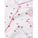 Піжама Victoria's Secret Cotton Long Pajama Set, Біла з трояндами