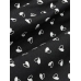Піжама Victoria's Secret Cotton Short Tee-Jama Set, Чорна з серцями