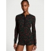 Термо піжама Victoria’s Secret Thermal Short Pajama Set, Чорна з лого VS 