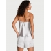 Піжама Сатинова Victoria’s Secret Luxe Satin Cami Set, Срібляста