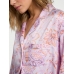 Піжама Сатин Victoria’s Secret Satin Long Pajama Set, Violet Floral