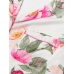 Піжама Сатин Victoria’s Secret Satin Long Pajama Set, Біла з квітами
