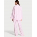 Піжама у смужку Victoria’s Secret Heritage Cotton Shine Pajama Set, Рожева смужка
