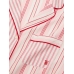 Піжама Victoria's Secret Flannel Long PJ Set, Біла у червону смужку