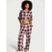 Піжама Victoria’s Secret Modal-Cotton Long Pajama Set, Tartan Plaid