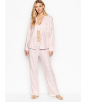 Піжамка Victoria's Secret Cotton Printed Flannel PJ Set