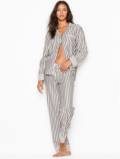 Піжамка Victoria's Secret Cotton Printed Flannel PJ Set