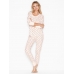 Термо піжама Victoria's Secret Thermal PJ Set, White V Logo