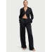 Атласна Піжама Victoria's Secret Long PJ Set, VS Black