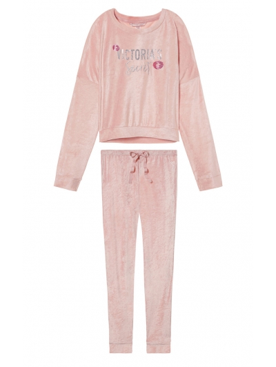 Оксамитовий костюм Victoria's Secret Velour Pullover
