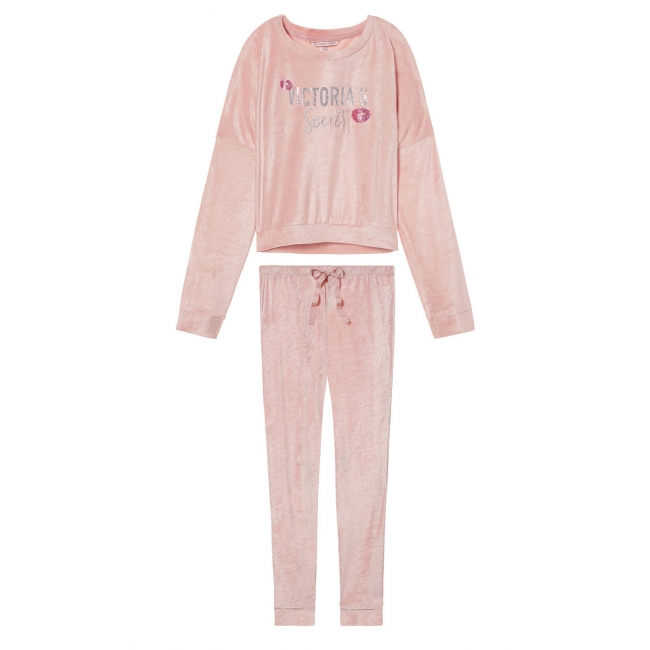 Оксамитовий костюм Victoria's Secret Velour Pullover