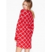 Нічна сорочка Victoria's Secret Fireside Sleepshirt, Red Сage