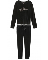 Велюровий костюм Victoria's Secret Velour Crossback Pullover&Velour Jogger