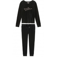 Велюровий костюм Victoria's Secret Velour Crossback Pullover&Velour Jogger