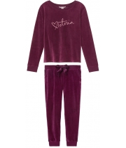 Велюровий костюм Victoria's Secret Velour Crossback Pullover&Velour Jogger