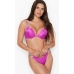 Купальник роздільний із стразами Victoria's Secret Shine Strap Swim у кольорі фуксія