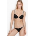 Елегантний купальник зі стразами Victoria's Secret Shine Strap Swim у чорному кольорі з подвійним пушапом
