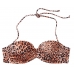 Купальник Бандо Victoria's Secret Mallorca Twist-front Леопардовий