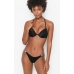 Стильний купальник зі стразами Victoria's Secret Malibu Fabulous Shine Strap Swim чорний