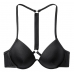 Стильний купальник зі стразами Victoria's Secret Malibu Fabulous Shine Strap Swim чорний