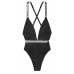 Купальник зі стразами Victoria's Secret Shine Strap чорний