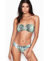 Купальник Бандо Victoria's Secret V Bandeau, зміїний принт