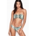 Купальник Бандо Victoria's Secret V Bandeau, зміїний принт