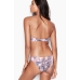 Купальник Бандо Victoria's Secret V-wire Bandeau, зміїний принт