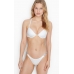 Купальник зі стразами Victoria's Secret Malibu Fabulous Shine Strap Swim, білий