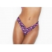 Купальник Бандо Victoria's Secret Bandeau, малиновий леопард