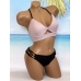 Купальник Victoria's Secret Pink Push-Up Cross-Back Scoop & Bikini