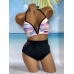 Купальник Victoria's Secret Pink Strappy V-Wire Plunge & High-Waist Bikini