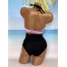Купальник Victoria's Secret Pink Strappy V-Wire Plunge & High-Waist Bikini