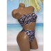 Купальник Бандо Victoria's Secret Bandeau, Zebra Print