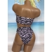Купальник Бандо Victoria's Secret Bandeau, Zebra Print