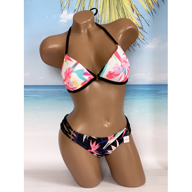 Купальник Victoria's Secret Pink Push-Up Triangle Top & Strappy Bikini