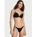 Купальник зі стразами Victoria’s Secret Shine Strap Sexy Push-Up Bikini Swim, чорний одинарний пушап