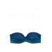 Купальник Бандо Victoria’s Secret Twist Push-Up Bandeau Top & Brazilian Bikini Bottom, синій